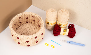 Crochet Storage Basket kit