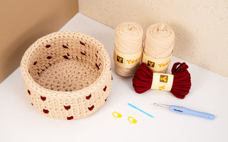 Crochet Storage Basket kit