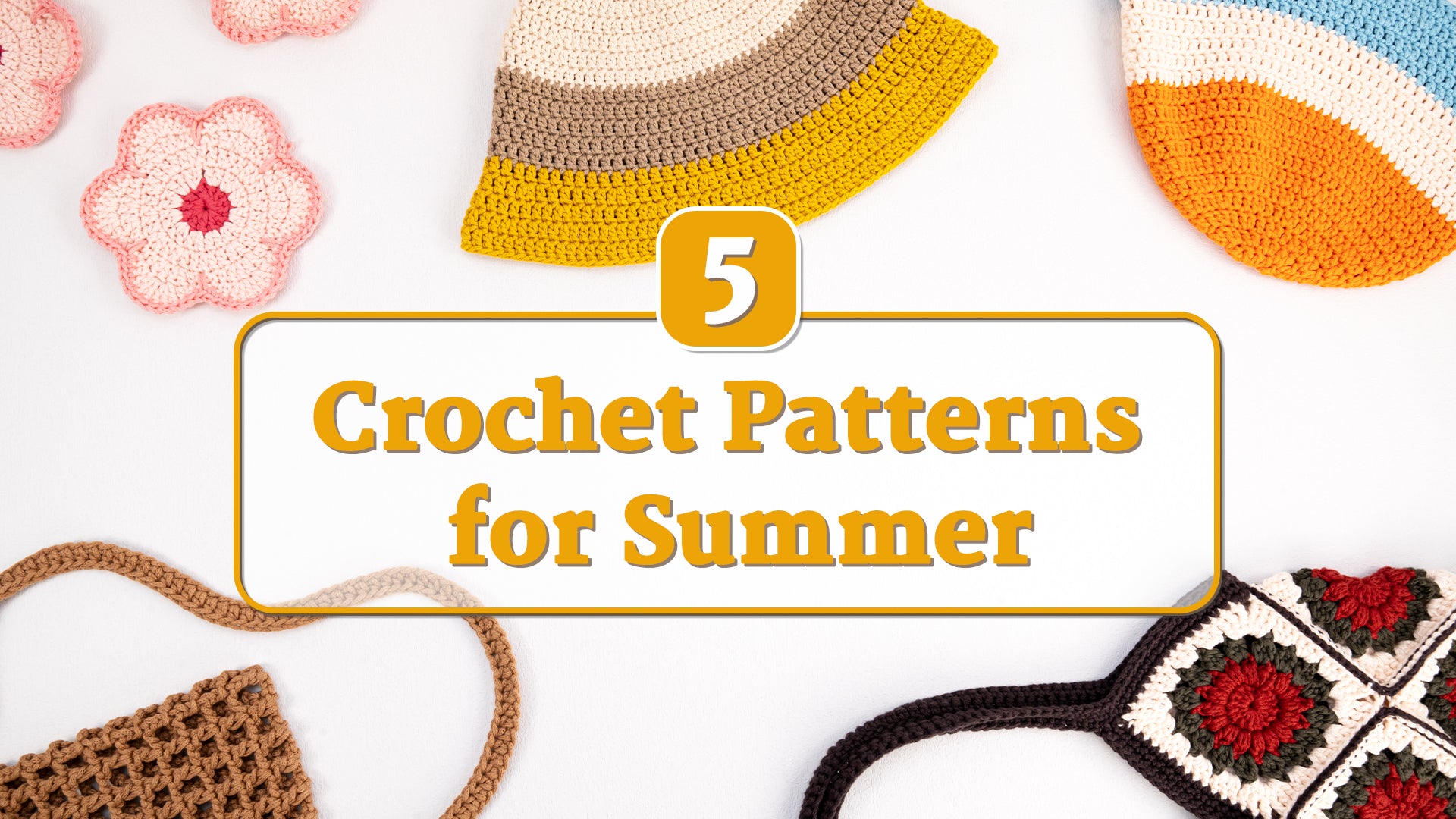5 Croceht Patterns for Summer