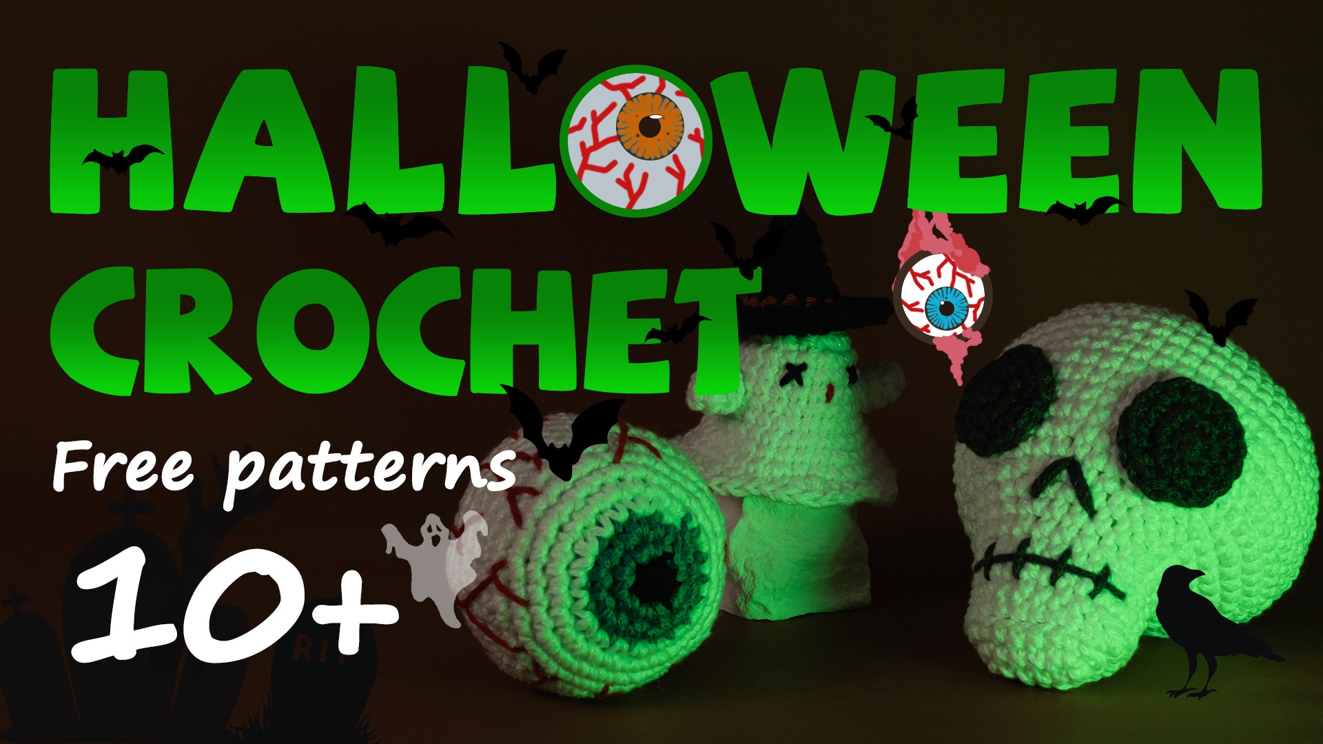 10+ Halloween crochet free pattern