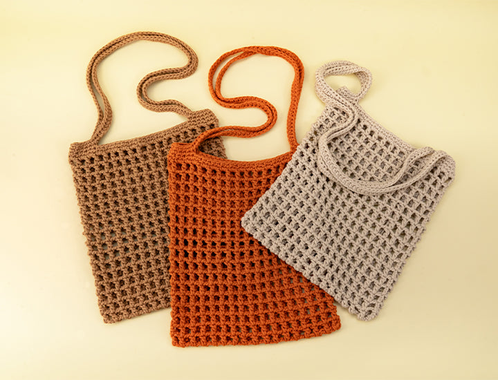 Net Handbag Crochet Kit