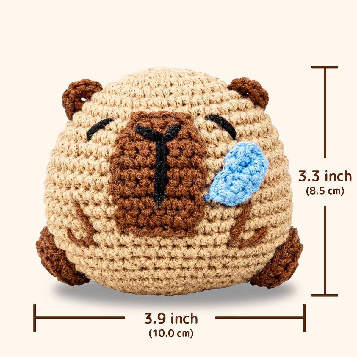 Beni The Capybara Crochet Kit – Yeezhee